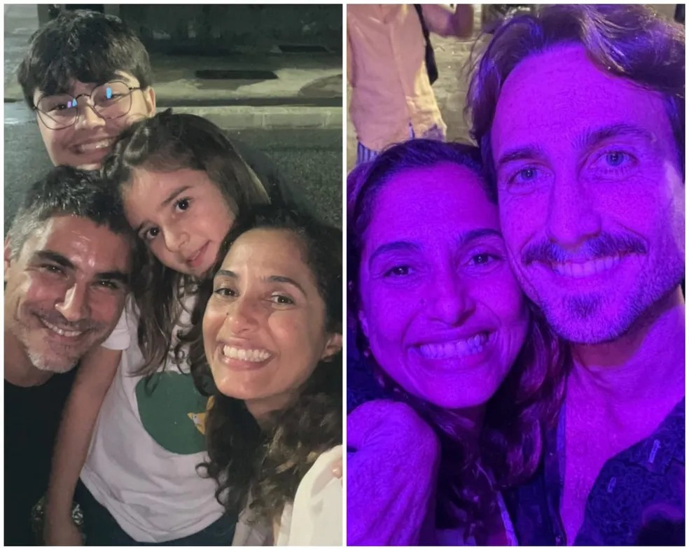 Not Cias Camila Pitanga Celebra Anos E Re Ne Namorado Atual E Ex