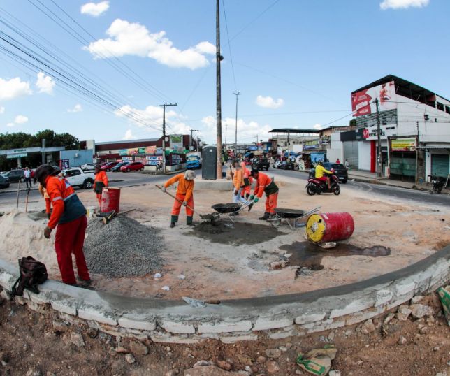 Notícias Gestão David Almeida leva melhorias de infraestrutura à rua