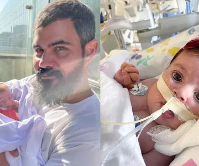 Notícias Filha de Juliano Cazarré recebe alta do hospital após 7