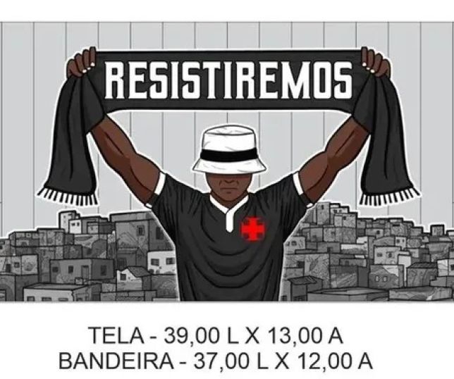 Not Cias Torcida Do Vasco Prepara Mosaico D Para Volta A S O