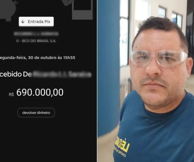 Notícias Empresário recebe PIX de R 690 mil por engano e devolve