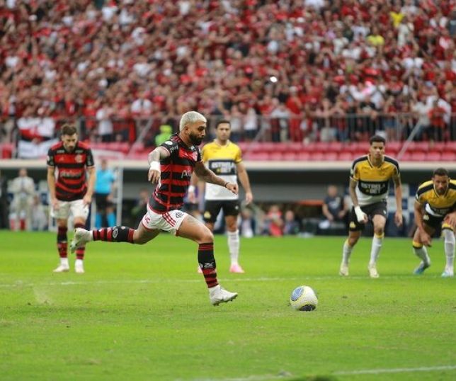 Notícias Veja quantos pontos Flamengo teria sem gols marcados ao fim