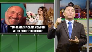  INDIGNADA, MULHER DIFAMADA POR CHAGUINHA REAGE: 'EU JAMAIS FICARIA COM UM VELHO FEIO E FEDORENTO COMO ELE'