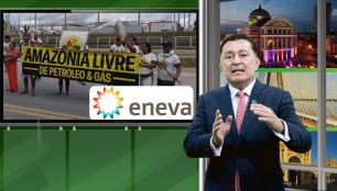 INDIGNADOS COM A ENEVA, QUE SÓ ENCHE OS BOLSOS E NADA FAZ PELA POPULAÇÃO DE SILVES E DE ITAPIRANGA, INDÍGENAS INTERDITAM A 