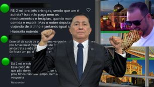 REVOLTADOS COM O TRATAMENTO DESUMANO QUE O DEPUTADO ROBERTO CIDADE, O 'COCÔ DE OURO', DÁ AOS TRÊS FILHOS, INTERNAUTAS O 'DETONAM' NAS REDES SOCIAIS: 'AUSENTE COMO PAI, MISERÁVEL COMO HOMEM E PODRE COMO POLÍTICO'