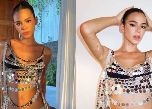 Galerias Bruna Marquezine Aposta Em Looks Decotados E Gasta Cerca De R Mil Para Curtir O