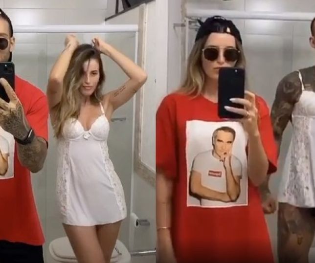 Notícias | Lucas Lucco troca de roupa com noiva em desafio da web. VEJA VÍDEO | Portal do ...