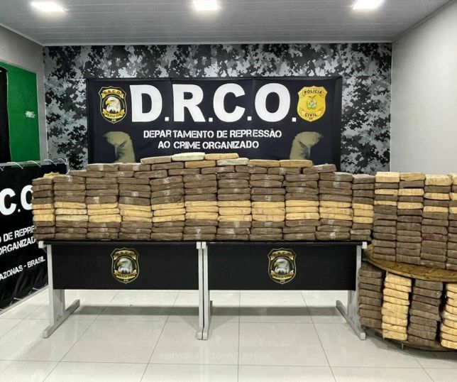 Notícias Polícia Civil Do Amazonas Deflagra Operação E Apreende 250 Kg De Maconha Avaliados Em