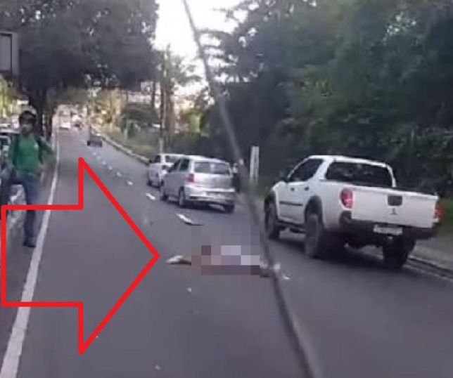 Notícias Imagens Fortes Carro Atropela E Mata Motociclista Na Avenida General Rodrigo Otávio 4413