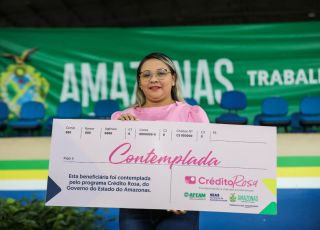 'Essa é uma boa ajuda que o Governo nos dá', diz empreendedora beneficiada com o Programa Crédito Rosa