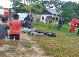 Corpos de dois homens amarrados e com sinais de tortura são encontrados em área de mata no bairro da Vila Nobre, município de Tabatinga, interior do Amazonas