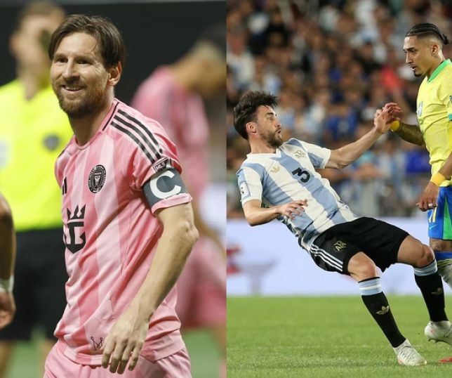 Messi manda indireta para Raphinha: ''Sempre falando com futebol''
