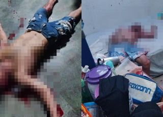 IMAGENS FORTES! Dois irmãos são executados e homem é baleado por grupo criminoso após invasão de casa na Zona Norte de Manaus