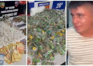 Traficante de drogas que comandava 'bocas de fumo' na Zona Norte de Manaus é denunciado e preso em flagrante delito