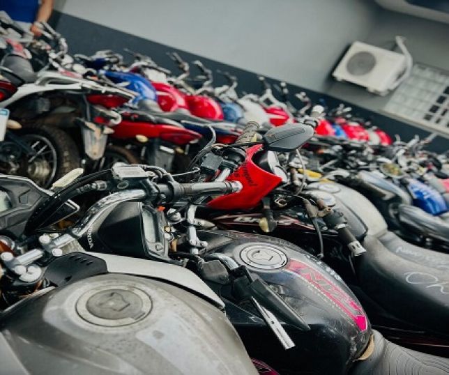 DERFV devolve 60 motocicletas roubadas e furtadas recuperadas em operações no interior do estado. VEJA VÍDEO