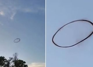 Estranho anel no céu dos EUA intriga moradores: Pássaros? Aliens?