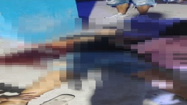 IMAGEM FORTE! Jovem é assassinado a tiros durante discussão em adega no bairro do Monte das Oliveiras, Zona Norte de Manaus