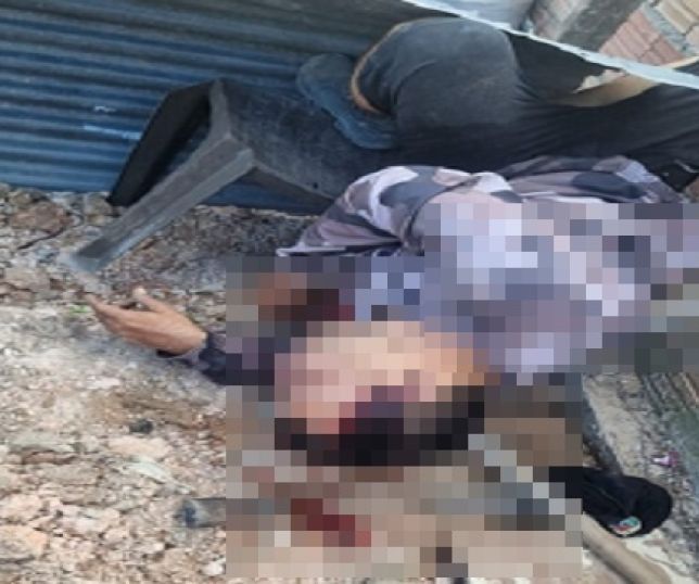 IMAGEM FORTE! Dois homens encapuzados executam agente de portaria a tiros no bairro da Nova Cidade, Zona Norte de Manaus
