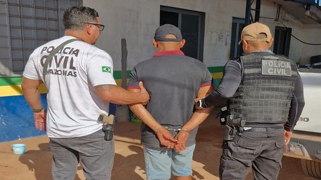 HOMEM CONDENADO A 10 ANOS DE RECLUSÃO EM REGIME FECHADO POR CRIME DE ROUBO EM RORAIMA É PRESO NO MUNICÍPIO DE AUTAZES, INTERIOR DO AMAZONAS