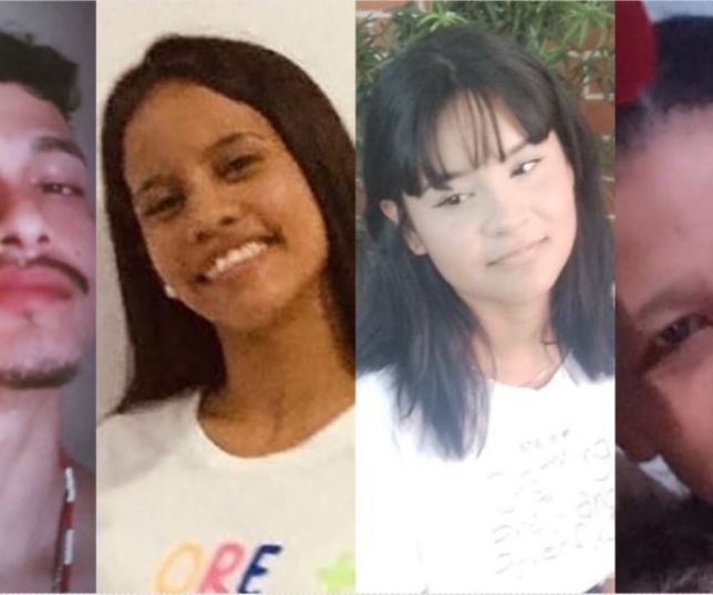 Polícia Civil do Amazonas divulga imagem de quatro pessoas que desapareceram em Manaus