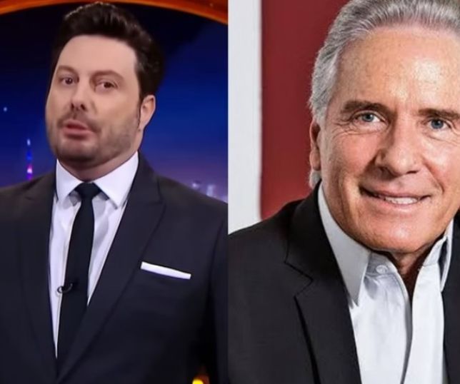 Danilo Gentili expõe climão antigo com Roberto Justus