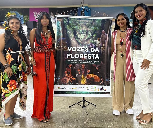 Maués recebe oficinas indígenas com foco em moda, arte e bioinstrumentos