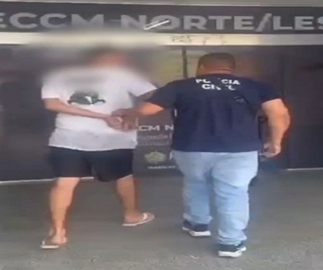 Homem violento acusado de cárcere privado, agressão e sequestro da companheira é preso na Zona Leste de Manaus. VEJA VÍDEO
