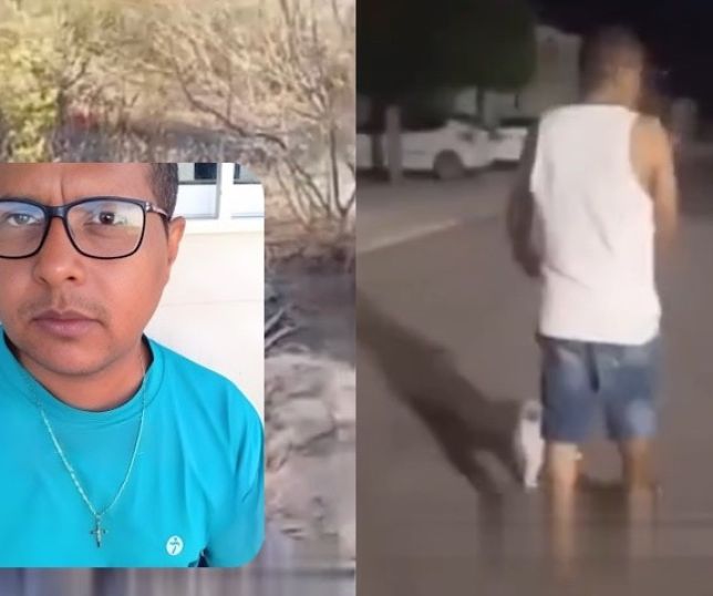 IMAGENS FORTE! homem é assassinado junto com sua cachorrinha de estimação e população fica chocada. VEJA VÍDEO