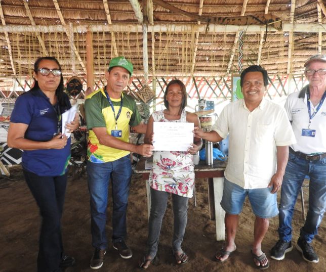Em Santo Antônio do Içá, Sepror realiza cursos para agricultores familiares indígenas de Vila Betânia Macurane