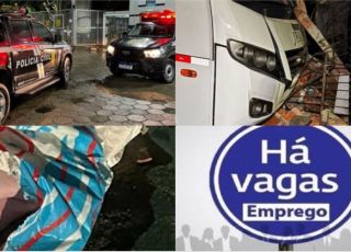 VEJA RESUMO DE NOTÍCIAS NA MANHÃ DESTA SEXTA-FEIRA: pedreiro é executado a tiros após ser atraído para emboscada; motorista de micro-ônibus perde o controle em ladeira e invade residência; Sine oferta 341 vagas de emprego