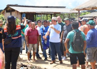 Prefeito em exercício Renato Junior anuncia novas obras em ramal com 68 km de extensão