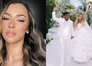 Prestes a se casar com Éder Militão, Tainá Castro reage a post de Endrick e Gabriely Miranda