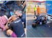 Homem fica gravemente ferido em colisão de motocicleta com ônibus na Avenida do Turismo, bairro Tarumã, Zona Oeste de Manaus