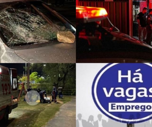VEJA RESUMO DE NOTÍCIAS NA MANHÃ DESTA TERÇA-FEIRA: motociclista morre após colidir com carro na avenida Torquato Tapajós; corpo de idoso é encontrado em estado de decomposição dentro de kitnet; Sine oferta 431 vagas de emprego
