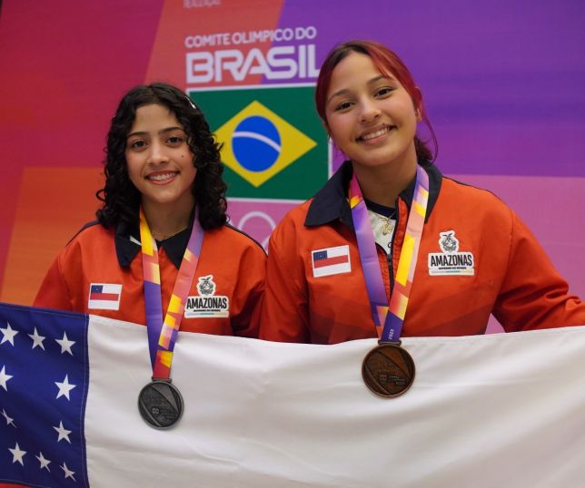 Amazonas inicia segundo bloco de competições com novos pódios e já soma oito medalhas nos Jogos da Juventude