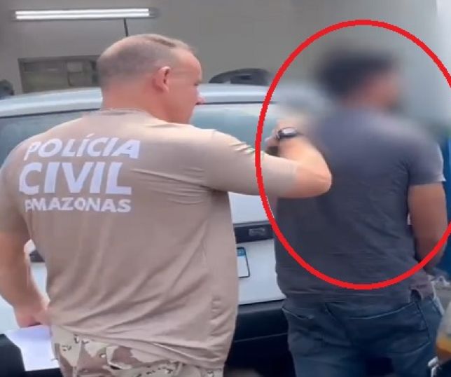 Polícia cumpre mandado de prisão preventiva de homem que tentou estuprar vizinha no bairro da Cidade Nova, Zona Norte de Manaus. VEJA VÍDEO