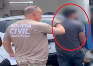 Polícia cumpre mandado de prisão preventiva de homem que tentou estuprar vizinha no bairro da Cidade Nova, Zona Norte de Manaus. VEJA VÍDEO