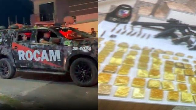 AUMENTA PARA SETE O NÚMERO DE PRESOS COM BARRAS DE OURO, ARMAS DE FOGO E MUNIÇÕES EM OPERAÇÃO DA ROCAM NA ZONA CENTRO-SUL DE MANAUS