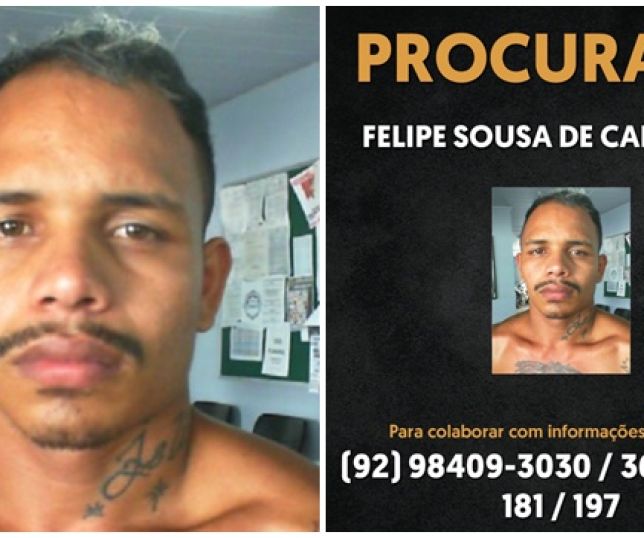 Polícia cumpre mandado de prisão de envolvido em latrocínio e procura o comparsa que disparou os tiros na vítima em Manaus