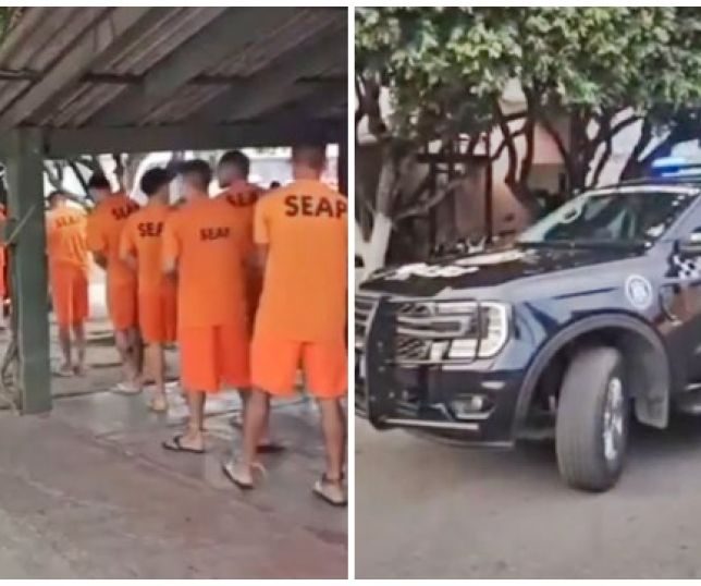 Operação integrada transfere 35 detentos do município de Parintins para o Sistema Penitenciário em Manaus