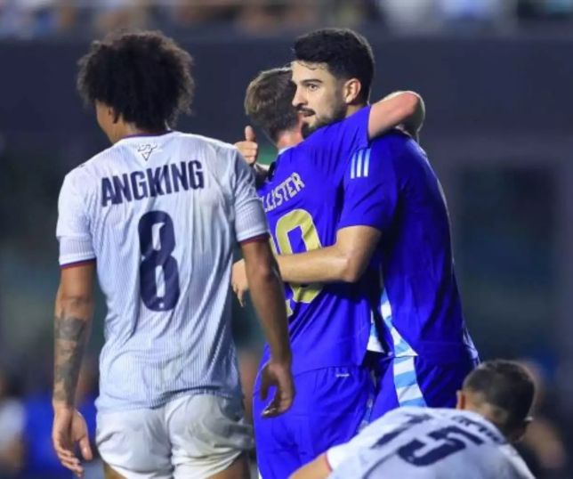 Flaco López dá assistência, e Argentina atropela Porto Rico em amistoso 