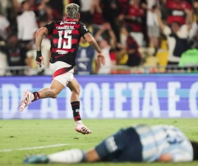 Carrascal brilha e o Flamengo abre vantagem sobre o Racing na semifinal da Libertadores