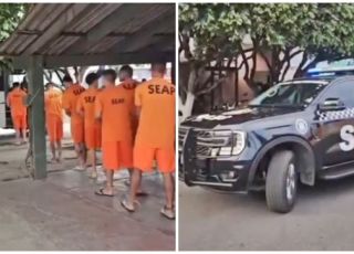 Operação integrada transfere 35 detentos do município de Parintins para o Sistema Penitenciário em Manaus