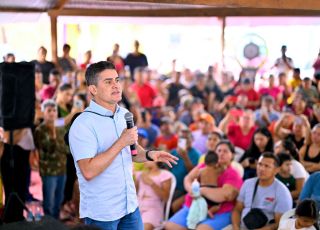 Prefeito David Almeida anuncia regularização fundiária para 2 mil famílias na comunidade Nova Vida, em Manaus