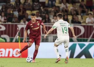 Thiago Silva salva o Fluminense nos acréscimos contra o Juventude, pelo Brasileiro