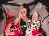 Virginia Fonseca se fantasia de Cruella com os filhos para festa de Halloween com Vini Jr. 