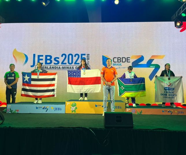 Estudantes da rede municipal conquistam medalhas no encerramento dos Jogos Escolares Brasileiros em Minas Gerais