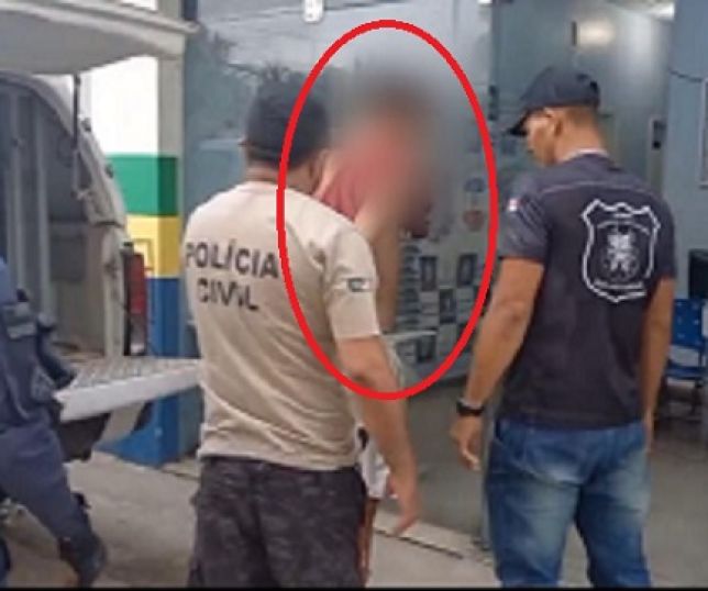 Polícia cumpre mandado de prisão de filho valentão que descumpriu medida protetiva e violência psicológica contra a própria mãe em Carauari, interior do Amazonas