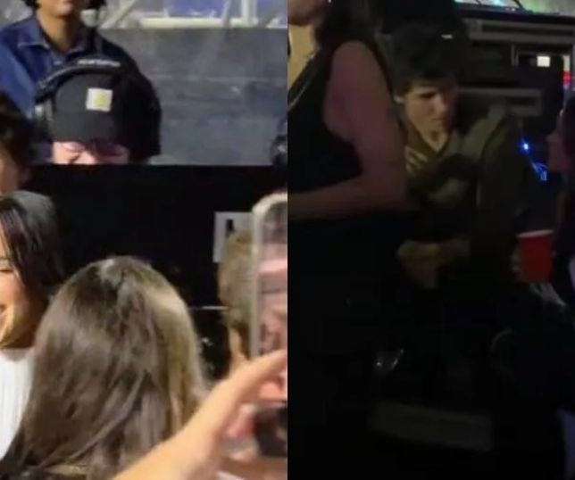 Rolou? Bruna Marquezine e Shawn Mendes juntinhos em show de Dua Lipa em SP