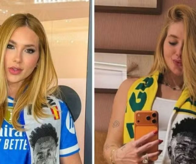 Virginia ganha nova faixa personalizada de Vini Jr.: 'Ele reclama, mas gosta'